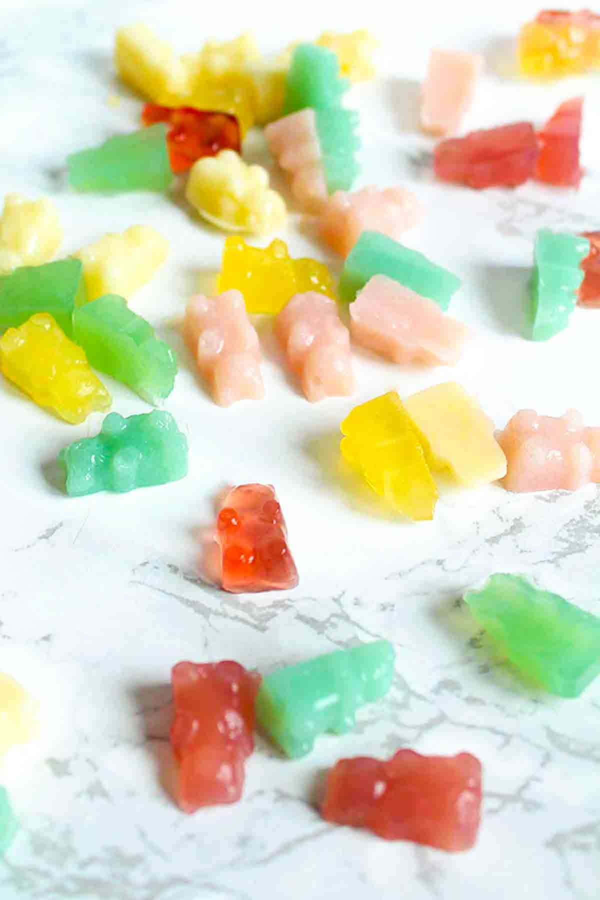 Cherry Gummy Candy Made From Squash