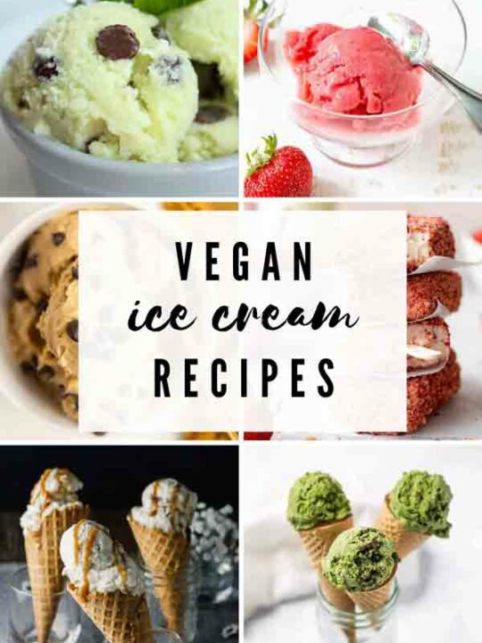 Vegan Ice Cream Recipes Thumbnail