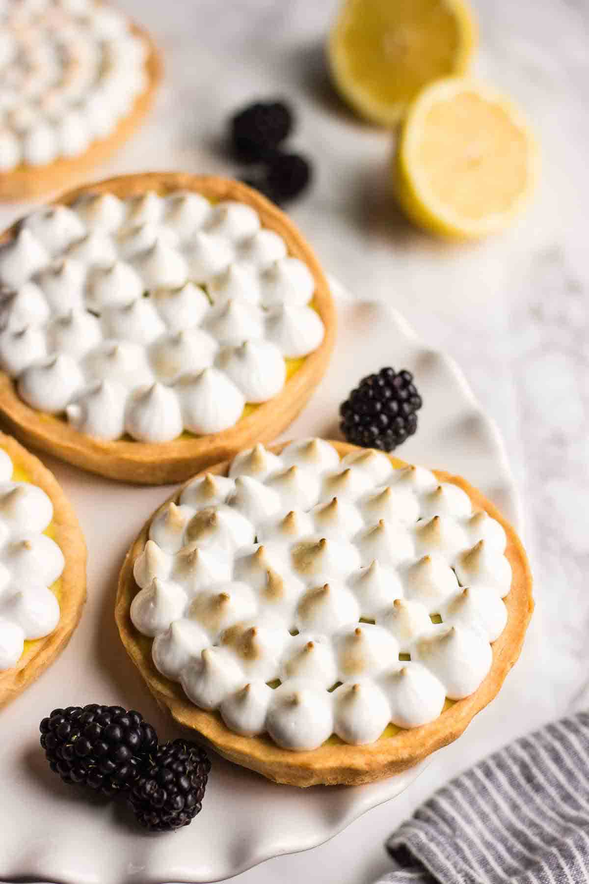 Vegan Lemon Tartlets