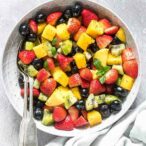 Vegan Summer Fruit Salad Dessert
