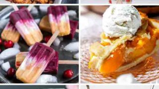 6 Images Of Vegan Peach Desserts