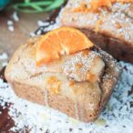 Coconut Clementine Mini Loaf Cakes