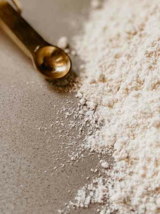 Image Of Flour And Spoon - Is Flour Vegan