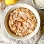 Oat Milk Rice Pudding