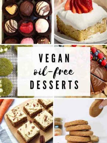 Thumbnail Image Of Vegan Oil Free Desserts Collage