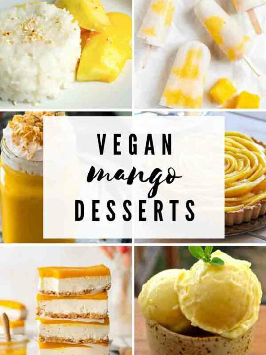 6 Images Of Vegan Mango Desserts