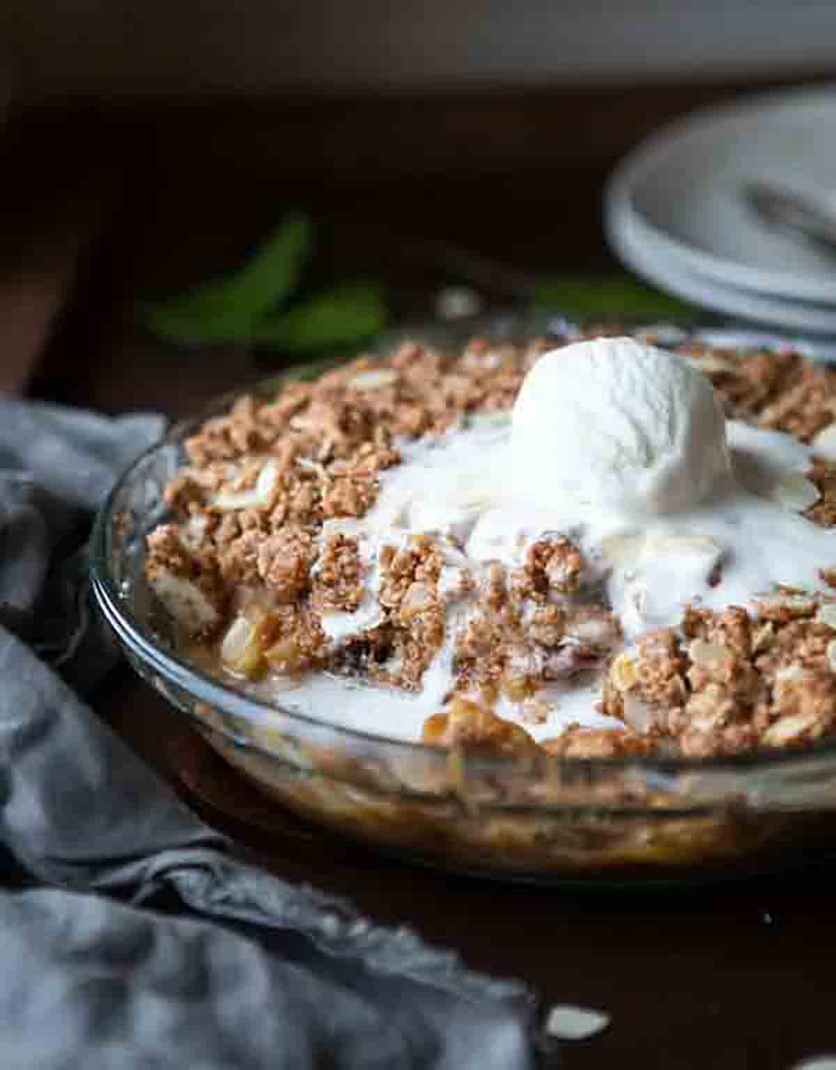 Pear Almond Crumble