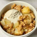 Vegan Pear Crumble