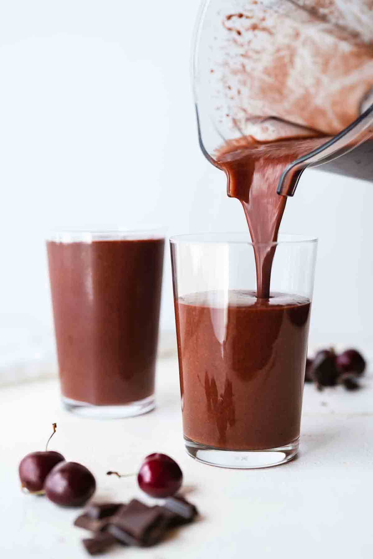 Chocolate Cherry Smoothie