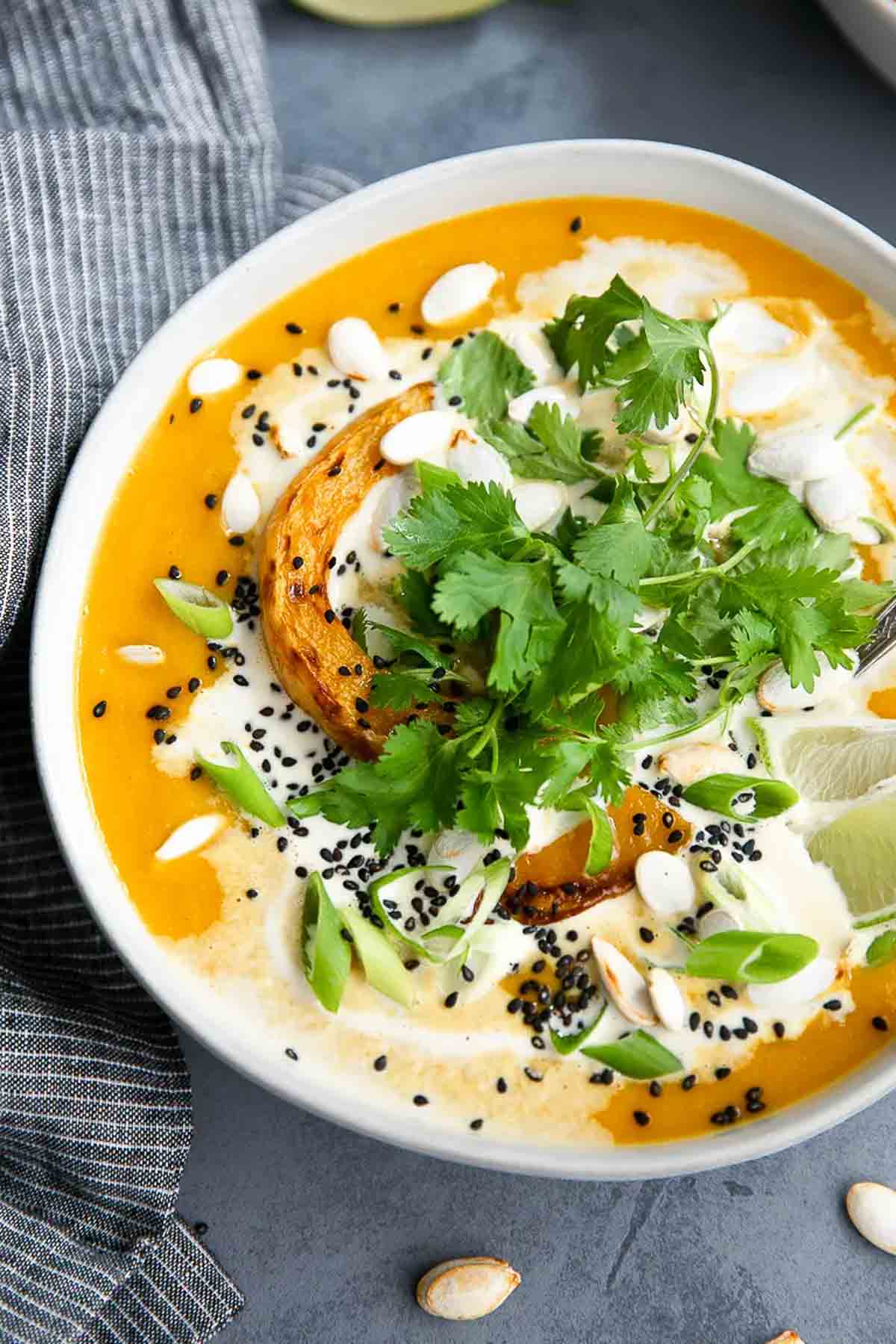 Miso Butternut Squash Soup