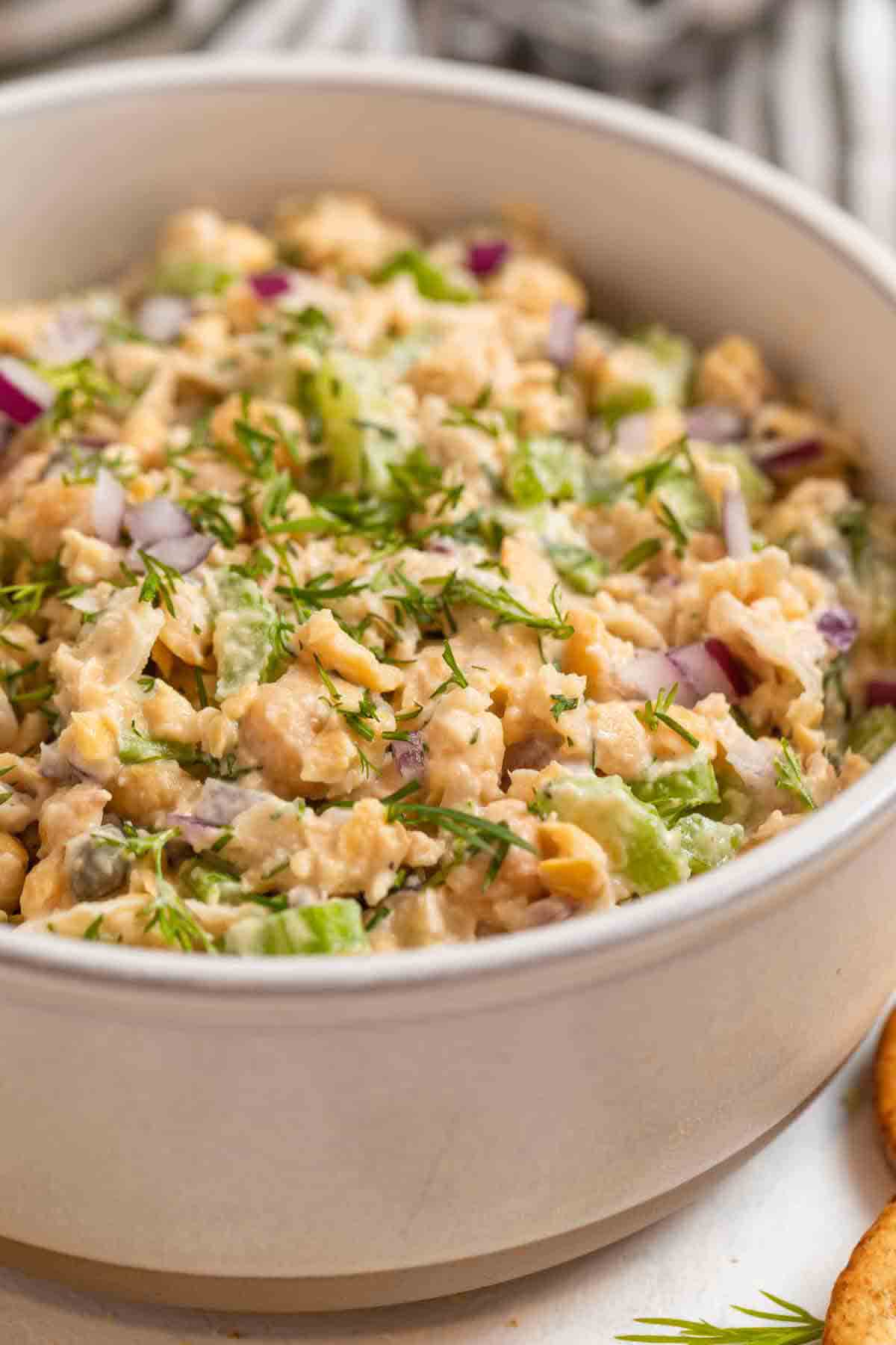 Vegan Chickpea Tuna Salad