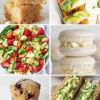 Image Collage Of 6 Vegan Picnic Ideas