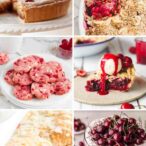 Images Of 6 Vegan Cherry Desserts