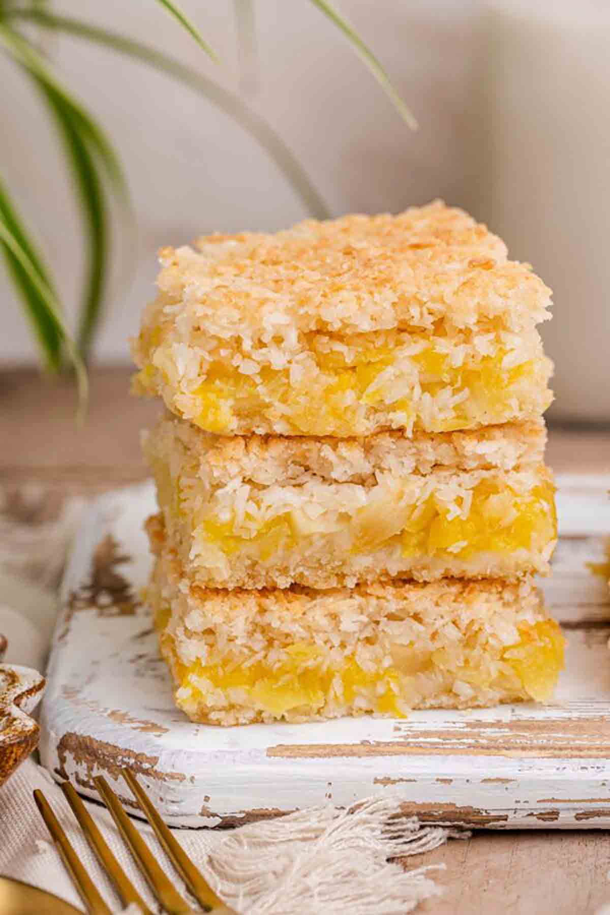 Pineapple Coconut Squares