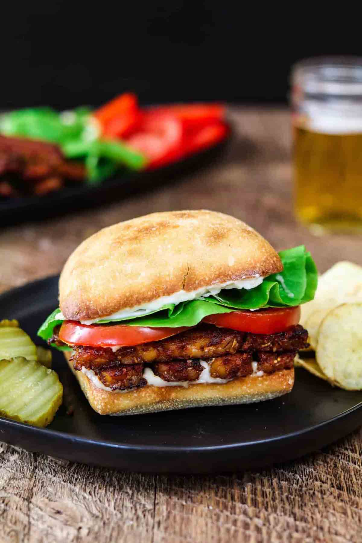 Vegan Blt Packed Lunch Idea