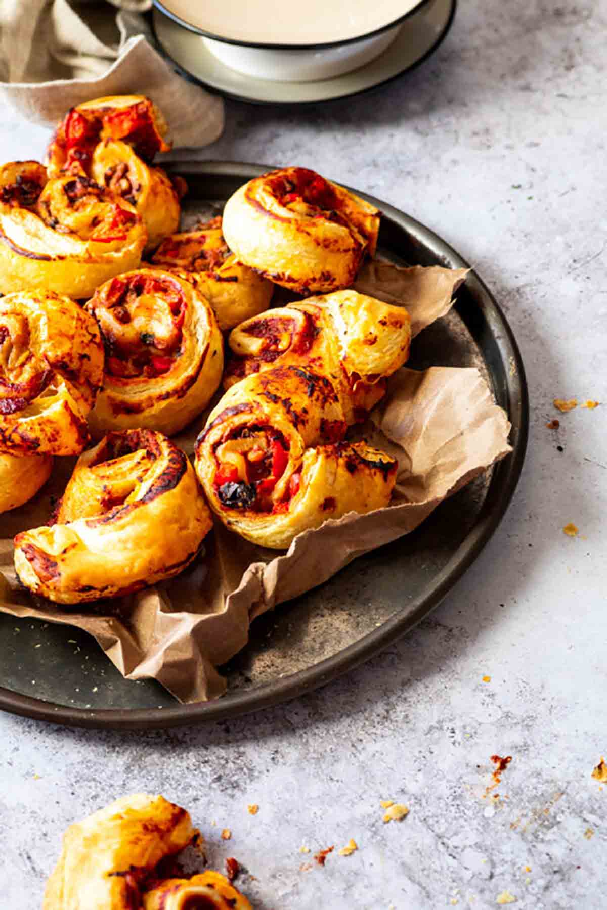 Vegan Pizza Pinwheels