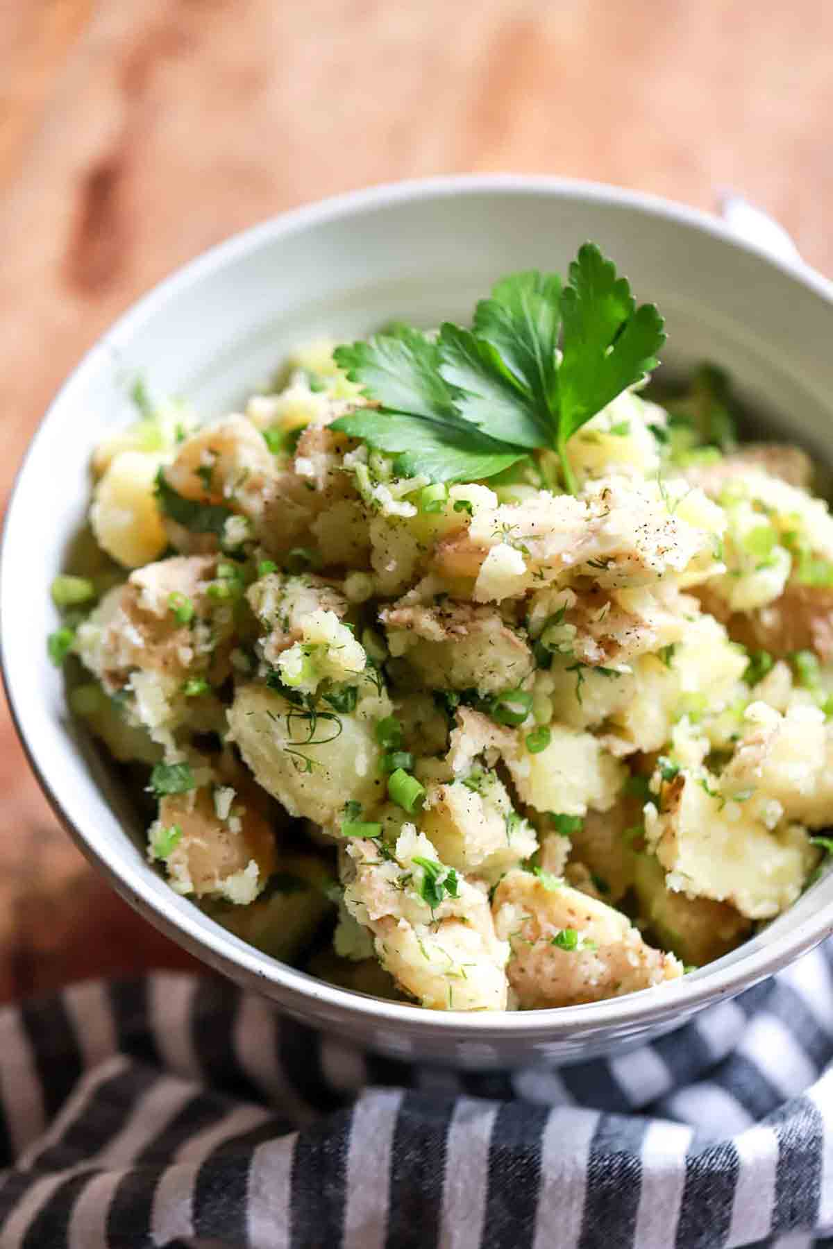 Vegan Potato Salad For Picnic