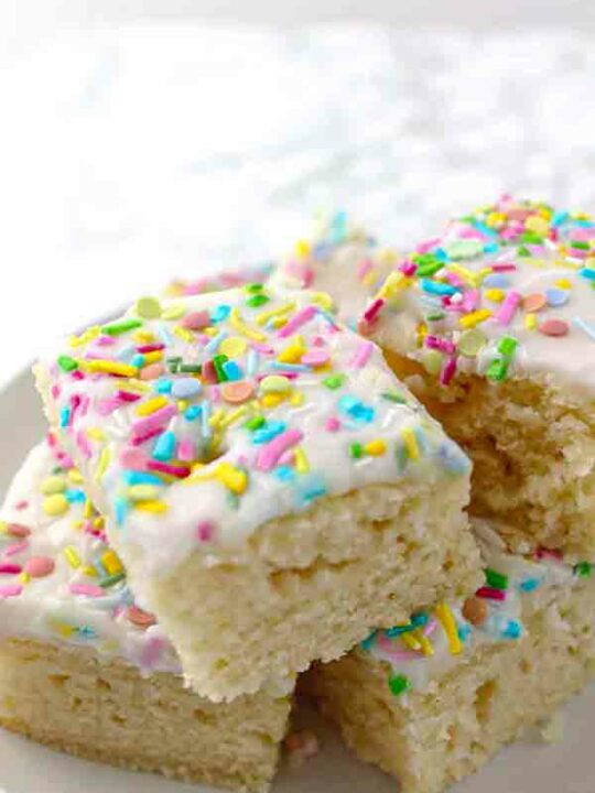 Vegan Vanilla Sheet Cake Thumbnail Image