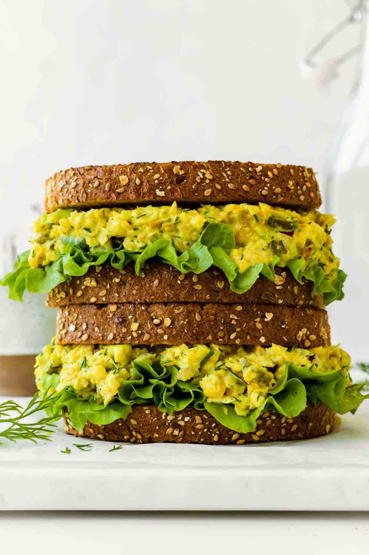 Chickpea Egg Salad