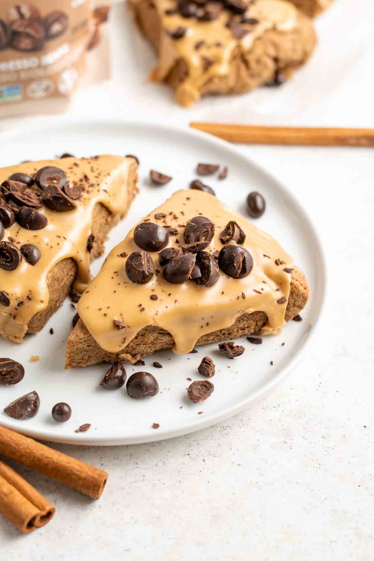 Dirty Chai Scones Vegan