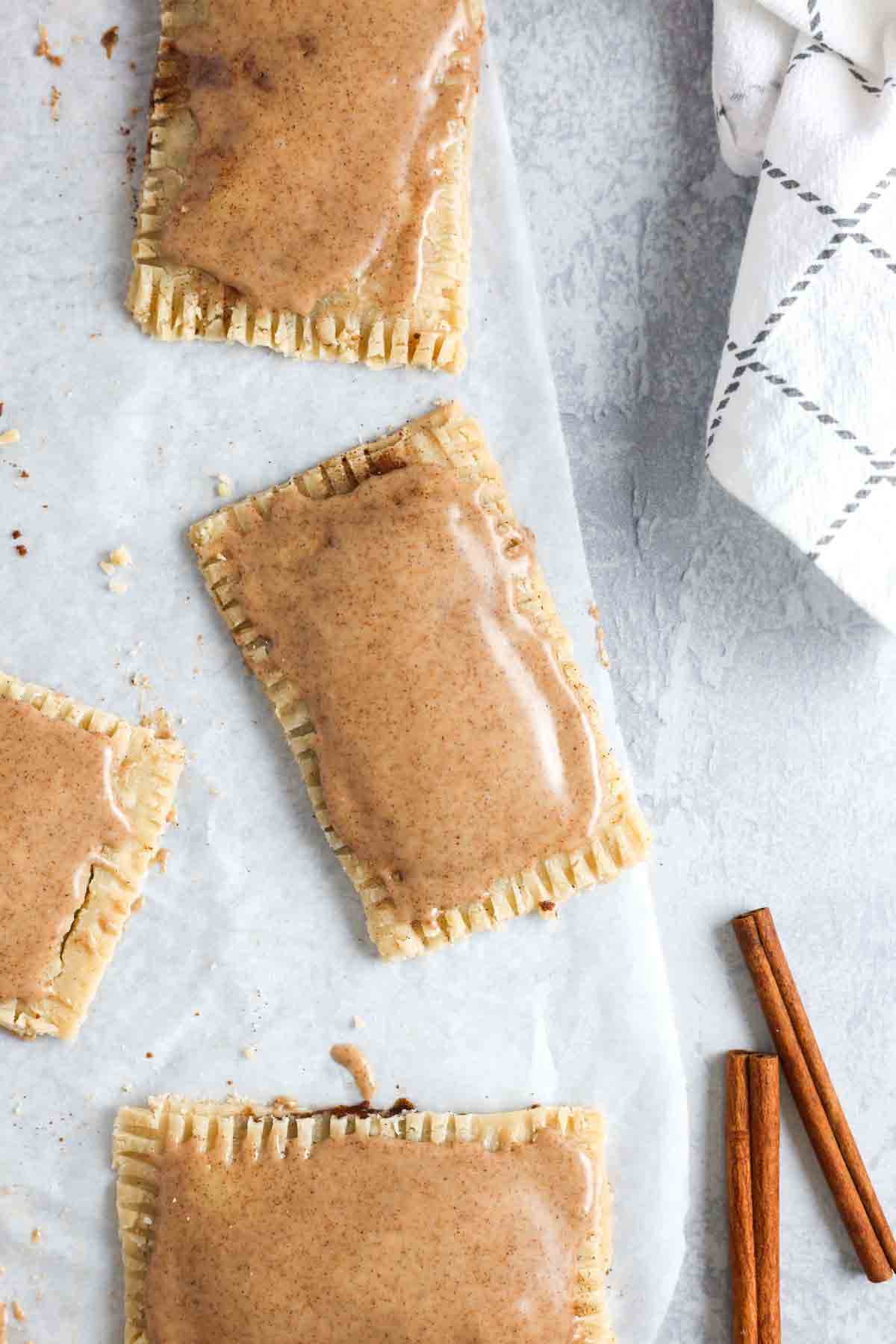 Vegan Cinnamon Pop Tarts