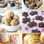 Image Collage Of Vegan Baby Shower Desserts
