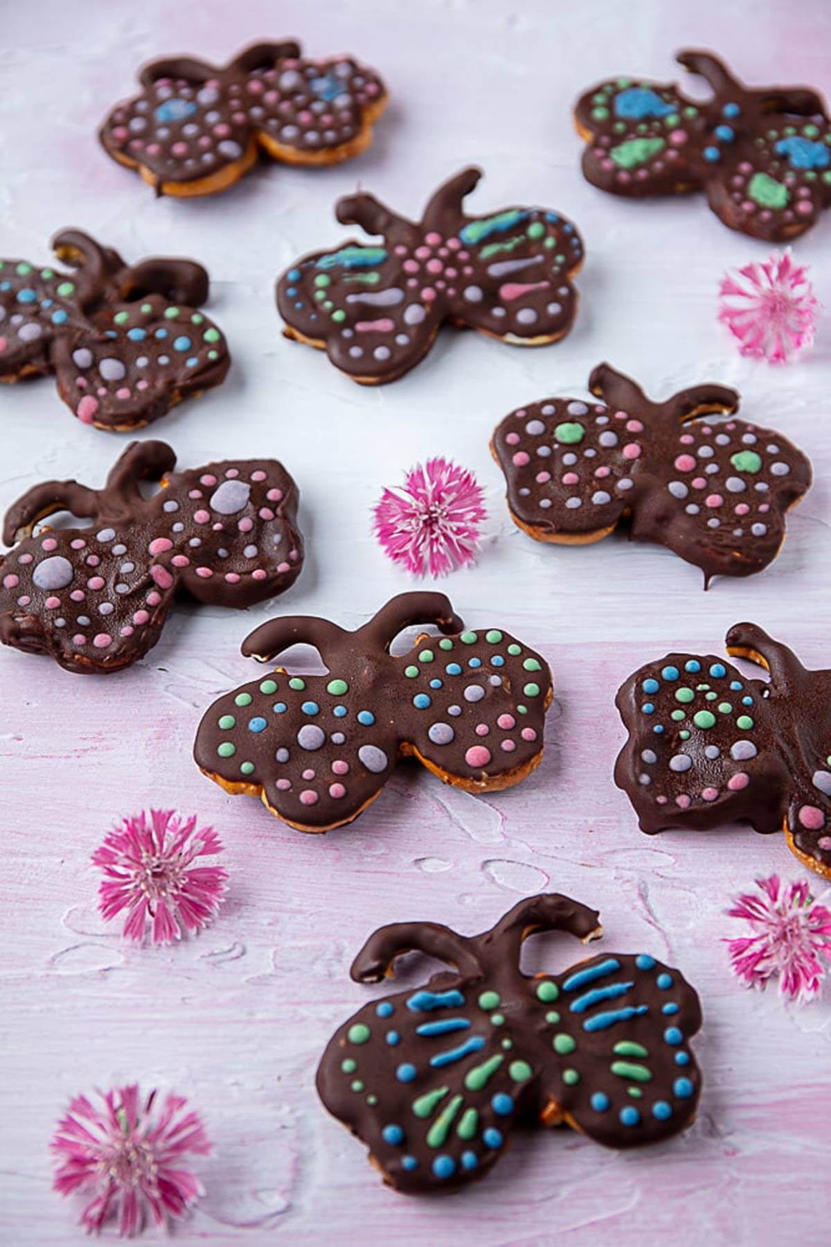 Vegan Baby Shower Recipes Butterfly Pretzels