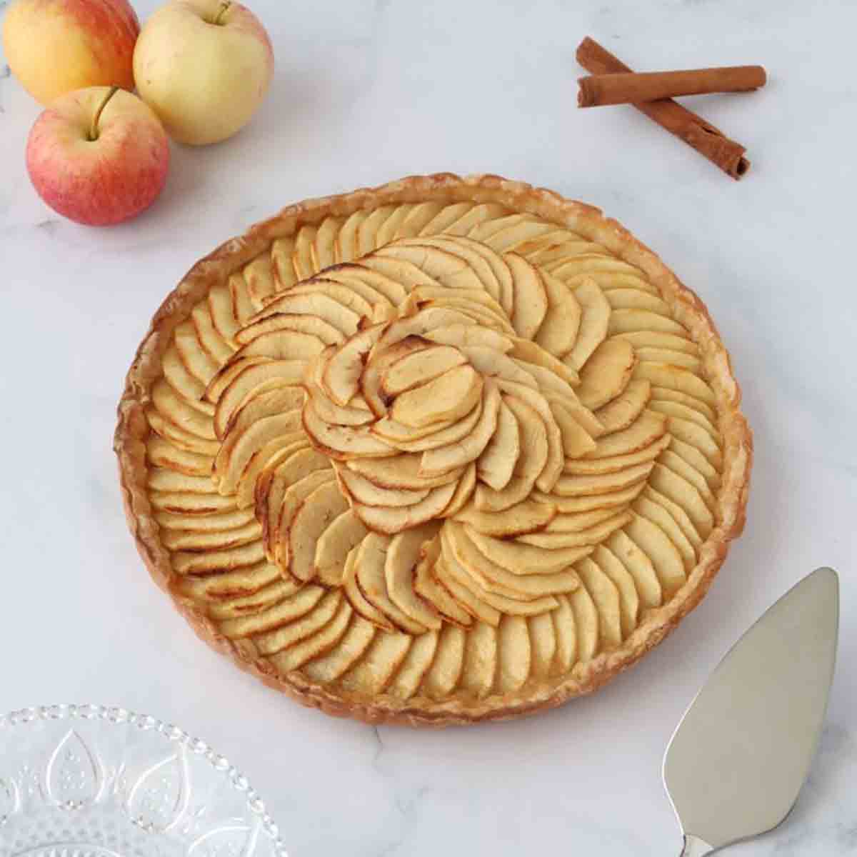 Gluten Free French Apple Tart