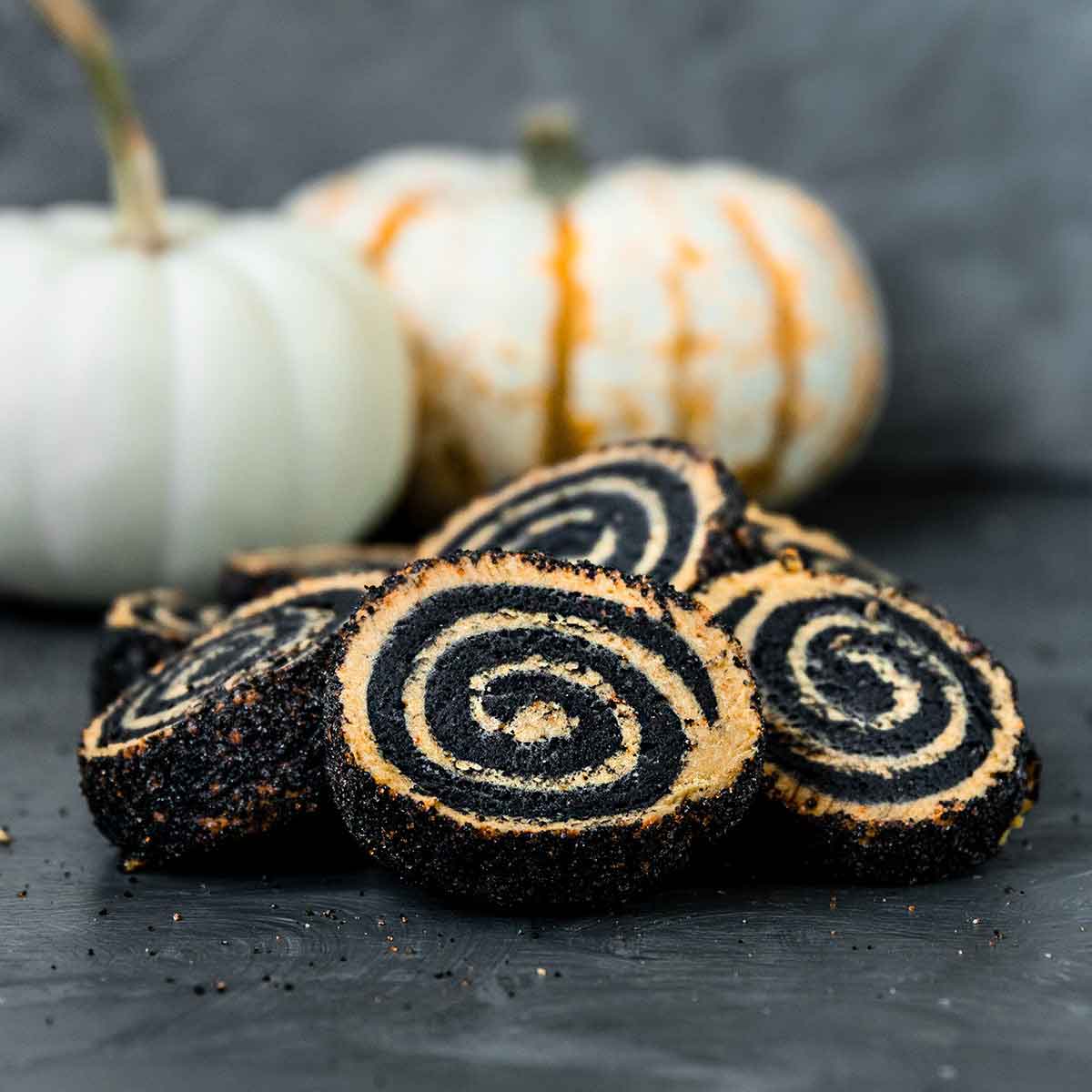 Halloween Pinwheel Cookies Dessert