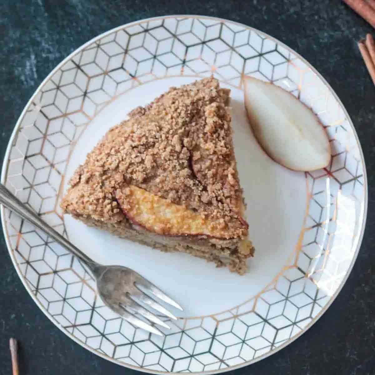 Vegan Pear Cake