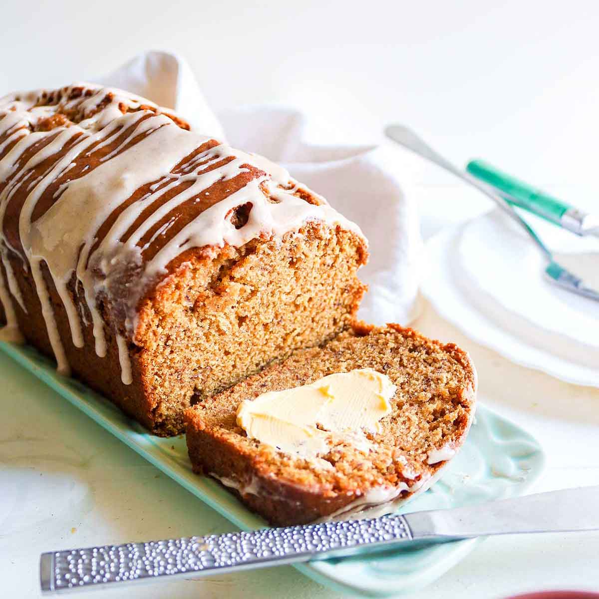 Vegan Pumpkin Banana Bread