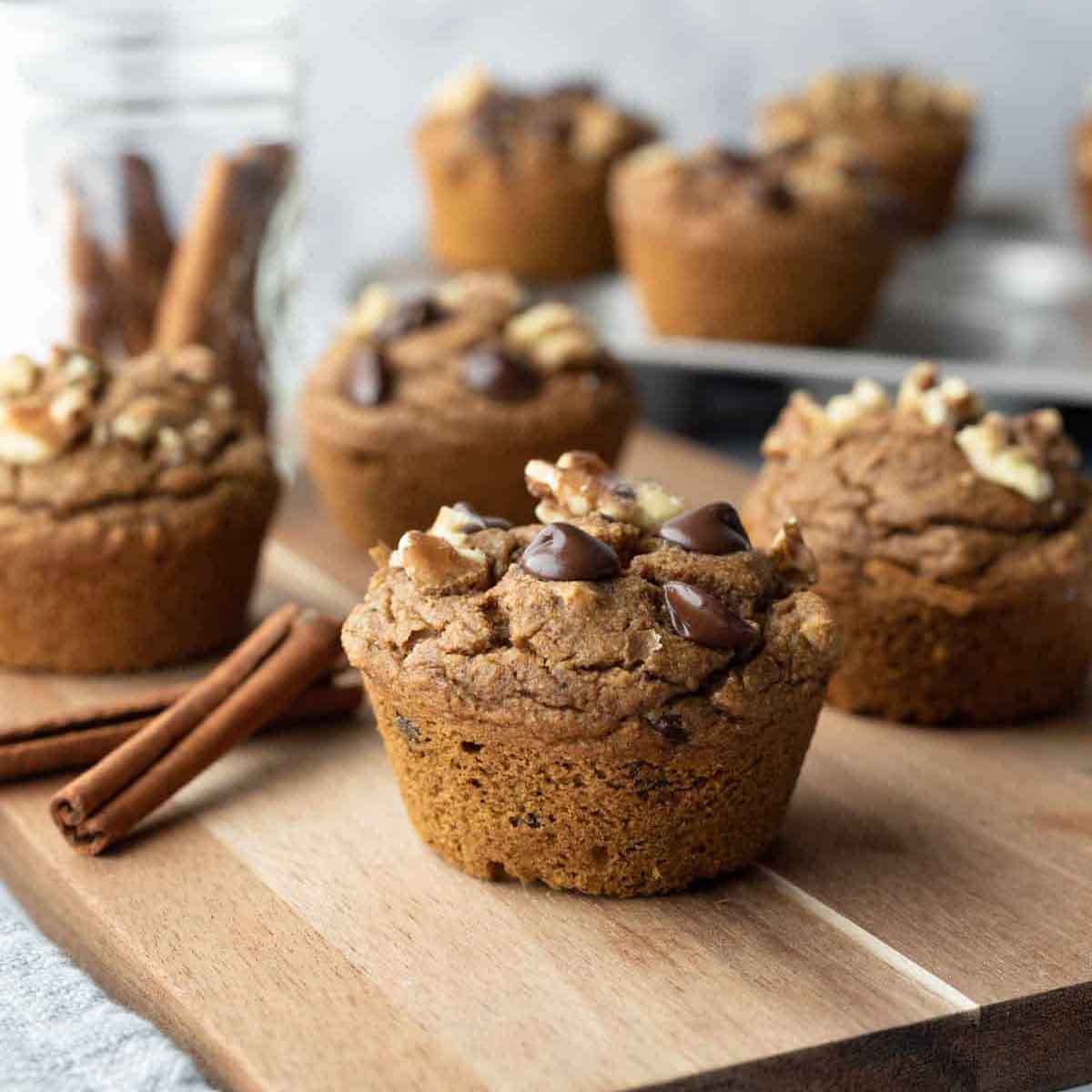 Vegan Pumpkin Desserts Muffins