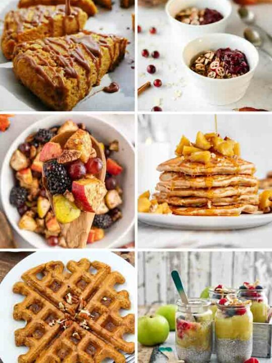 6 Images Of Vegan Fall Breakfasts