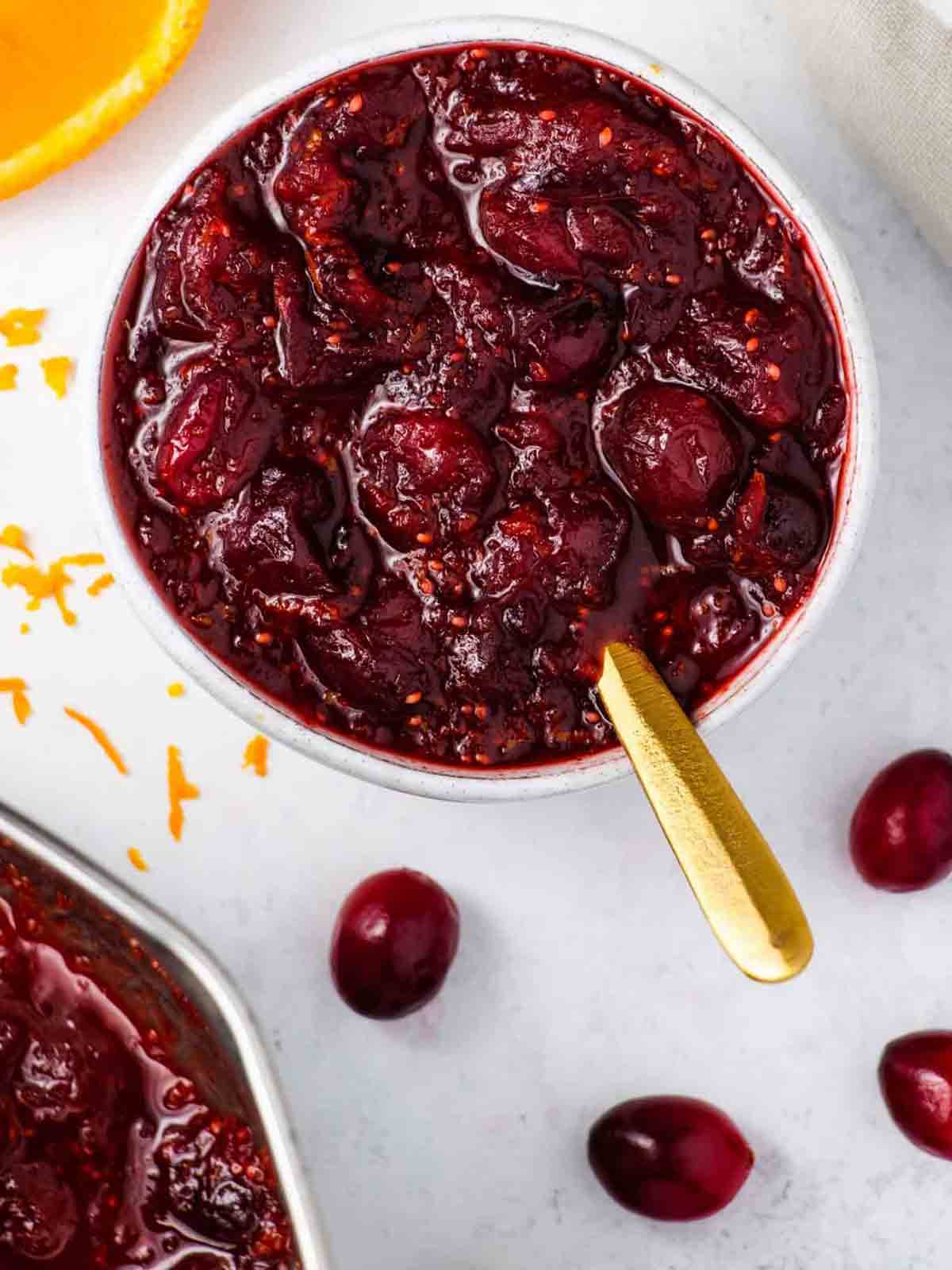 Vegan Cranberry Sauce