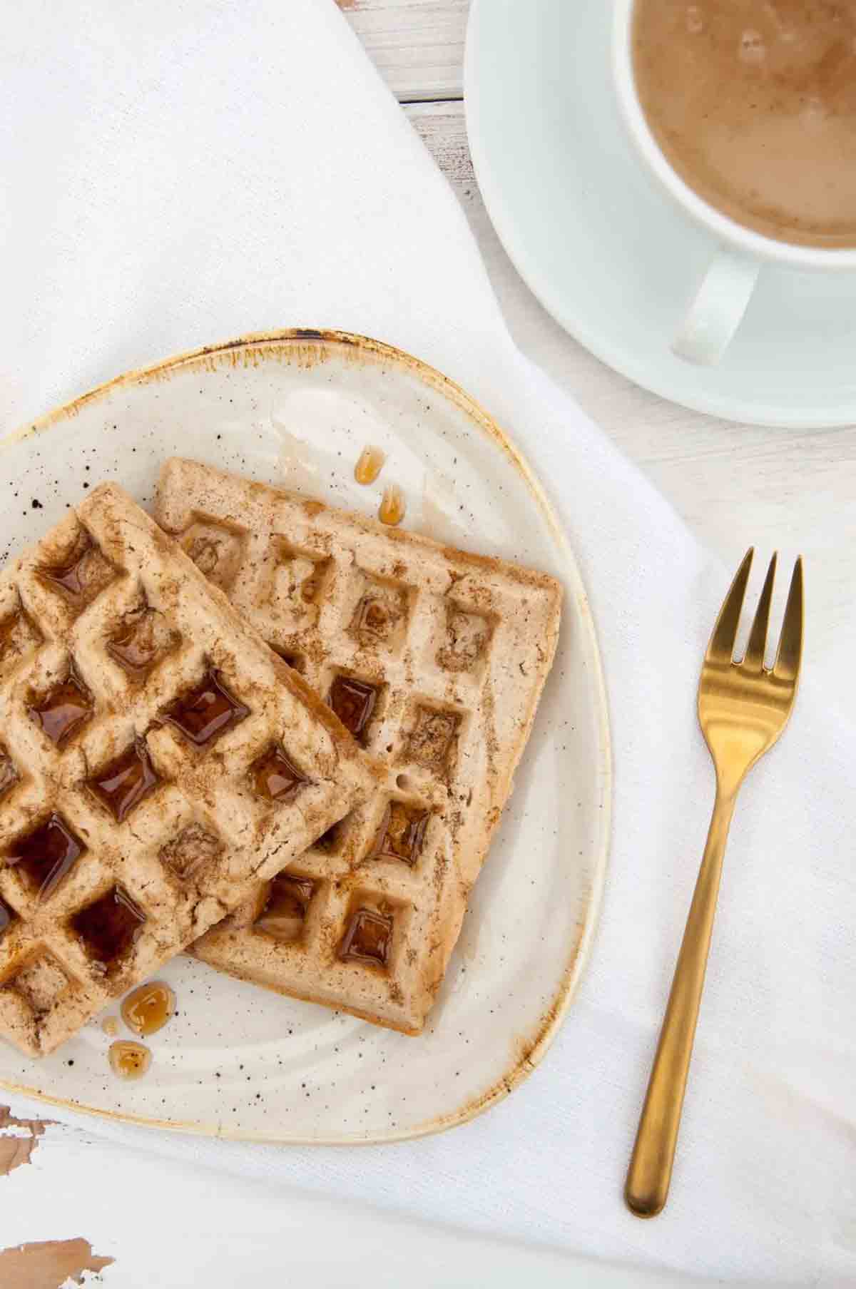 Chai Waffles