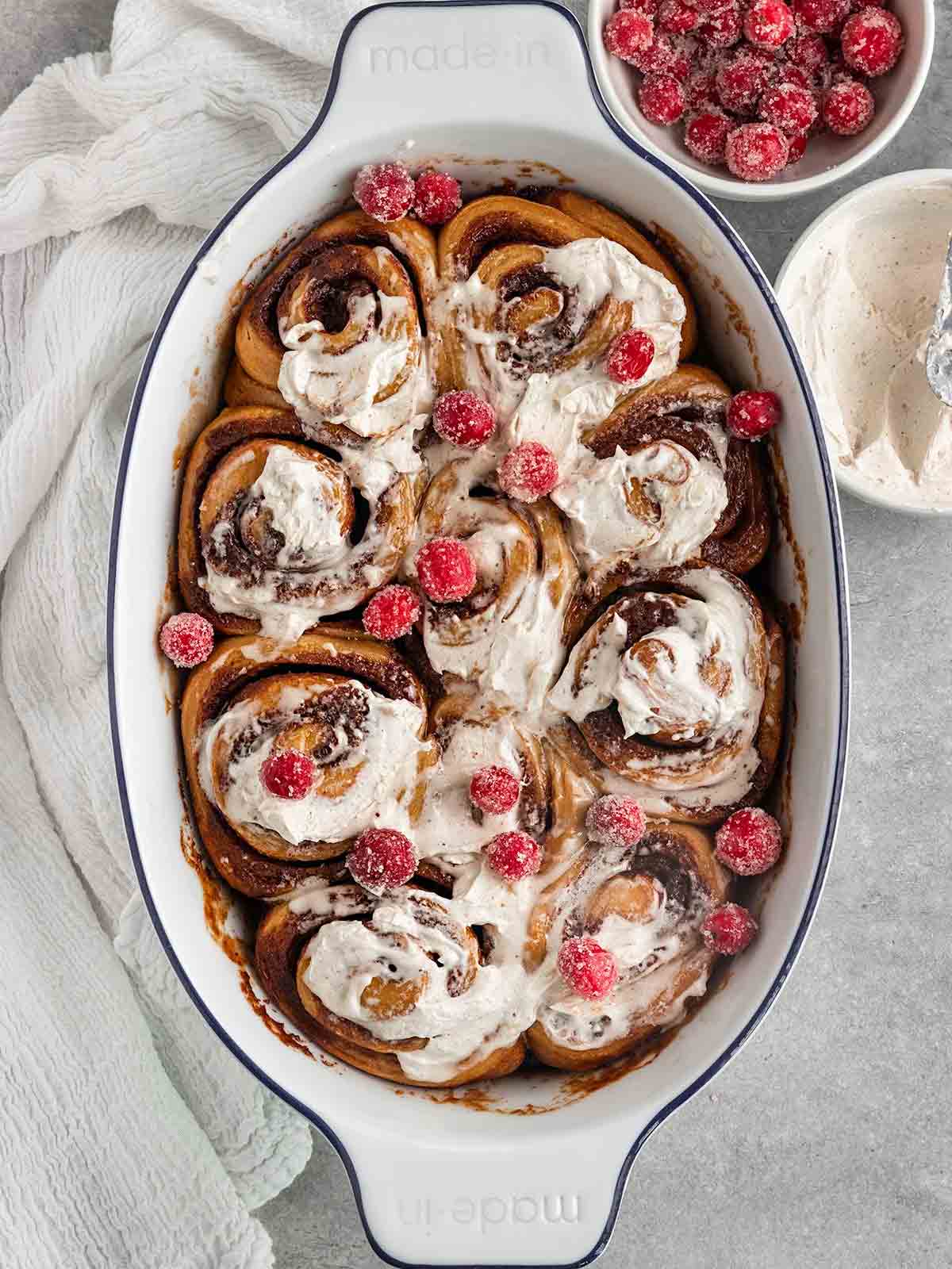 Ginger Cinnamon Rolls