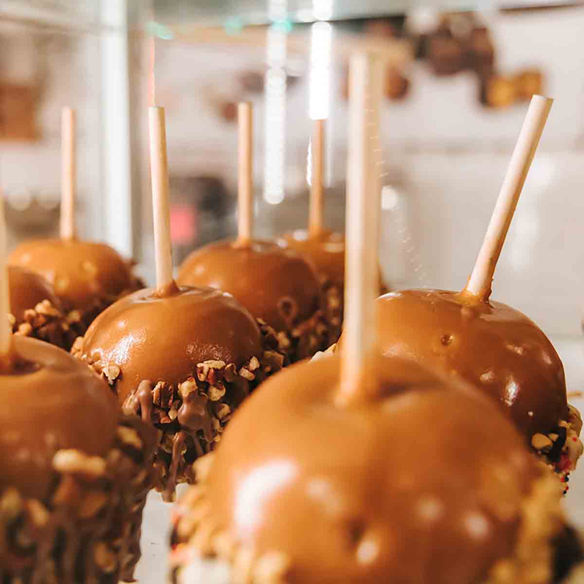 Image Of Collection Of Caramel Apples For Are Caramel Apples Vegan Post