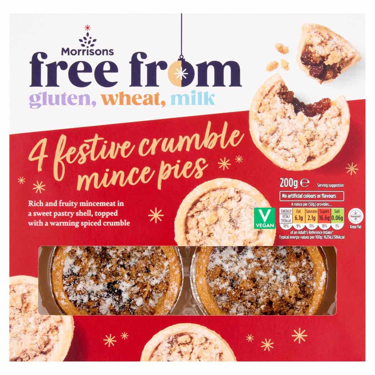 Morrisons Free From Mince Pies To Buy