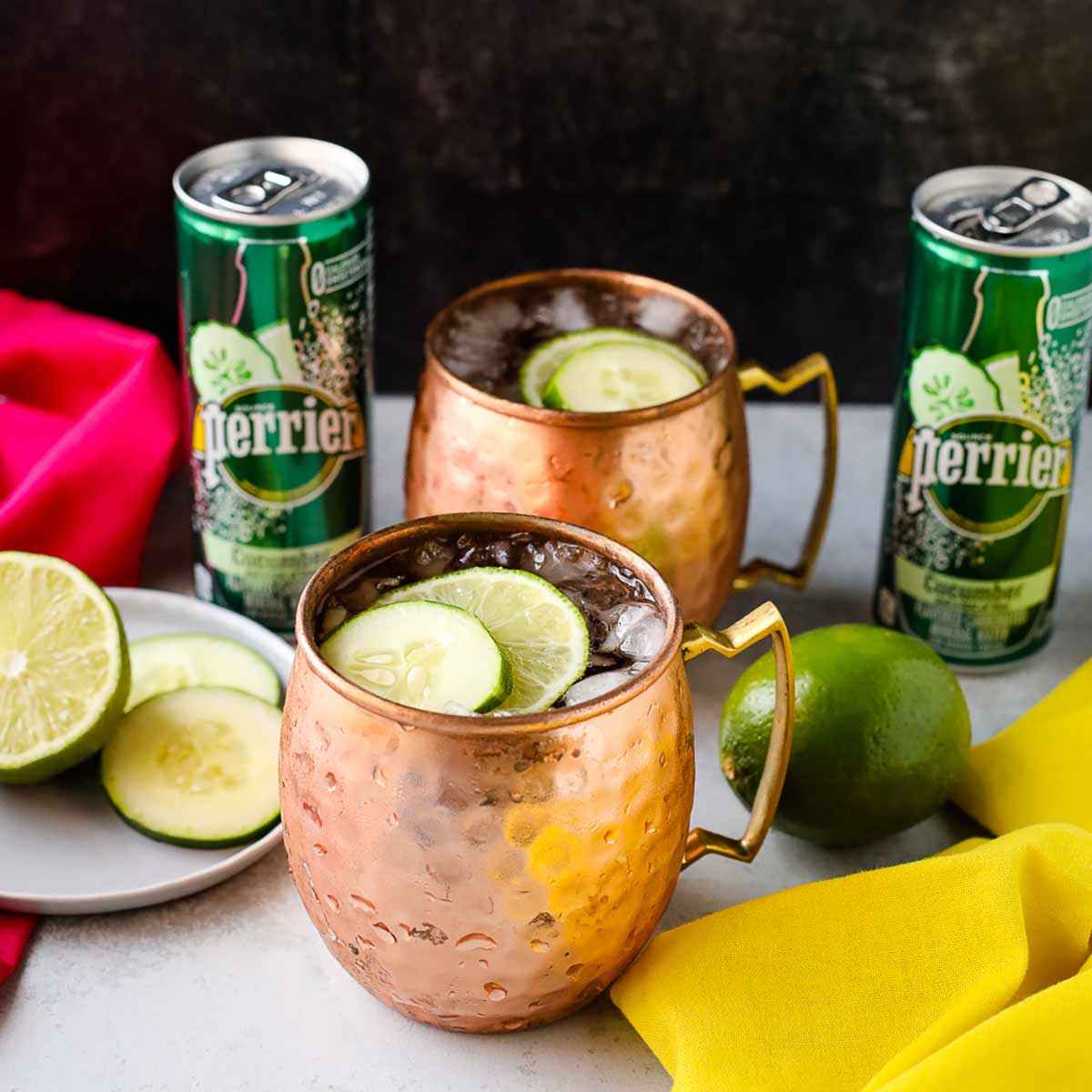 Vegan Moscow Mule Mocktail