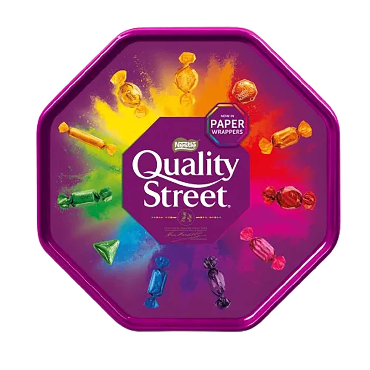 Quality Street Tin Lid Are Quality Street Vegan