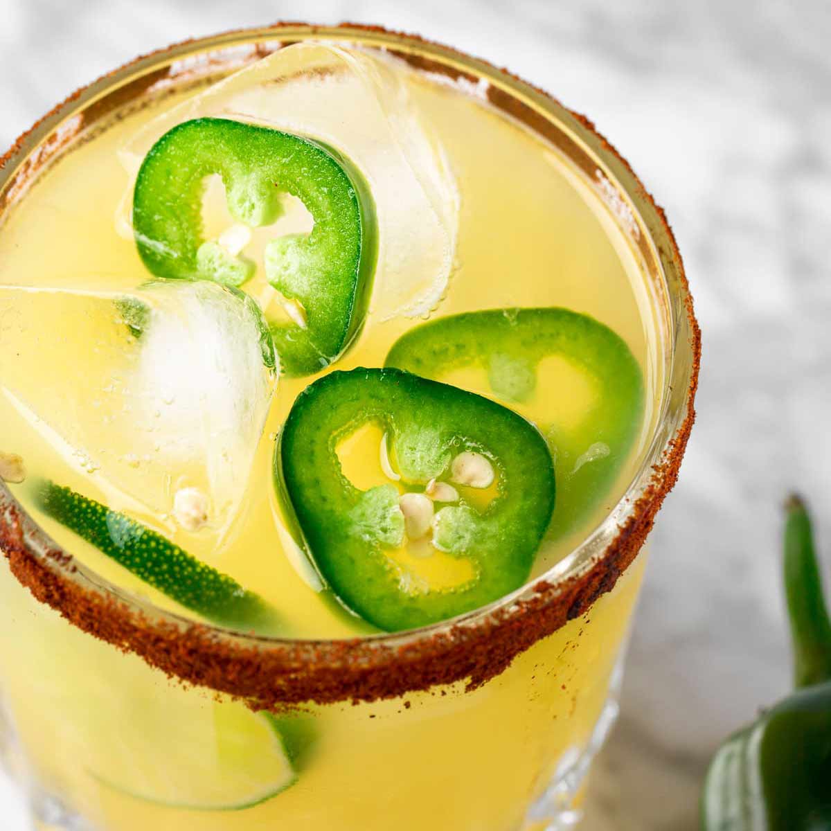 Spicy Margarita Non Alcoholic Cocktail