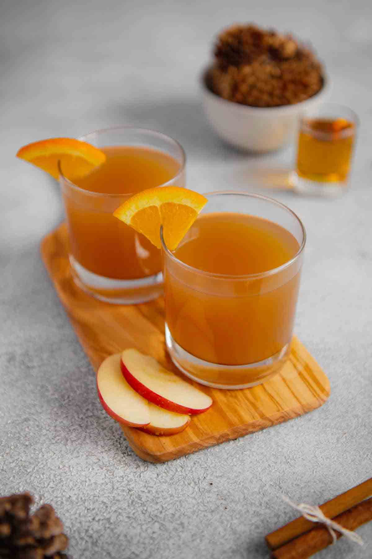 Spiked Cider Cocktail