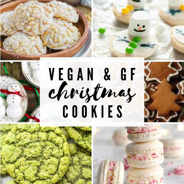 30 BEST Vegan & Gluten-Free Christmas Cookies - BakedbyClo | Vegan