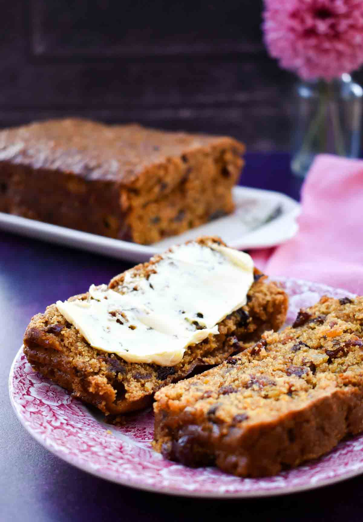 Vegan Fruit Cake Autumn Desserts