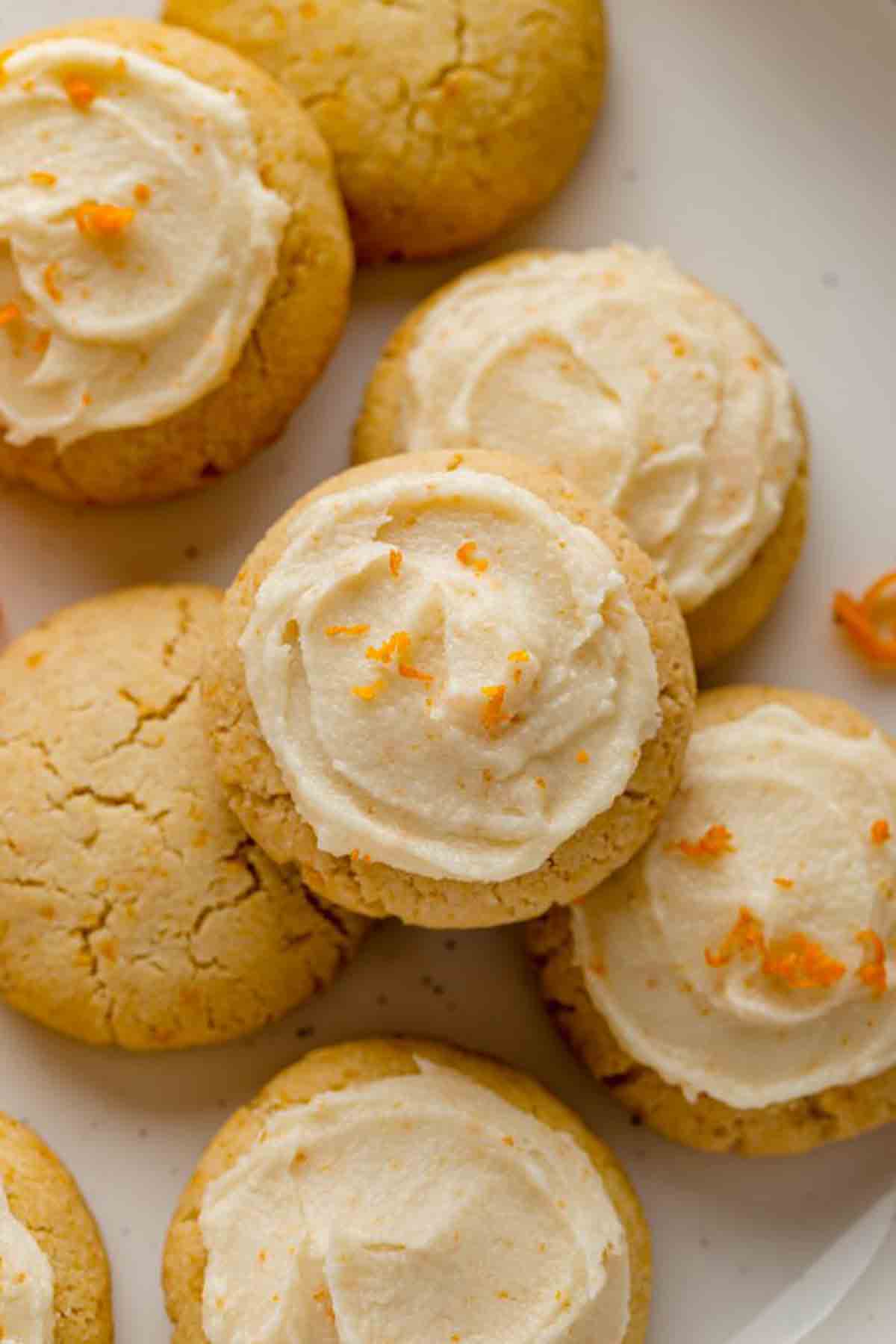 Vegan Orange Cookies