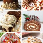 6 Different Vegan Christmas Cakes