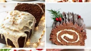 6 Different Vegan Christmas Cakes