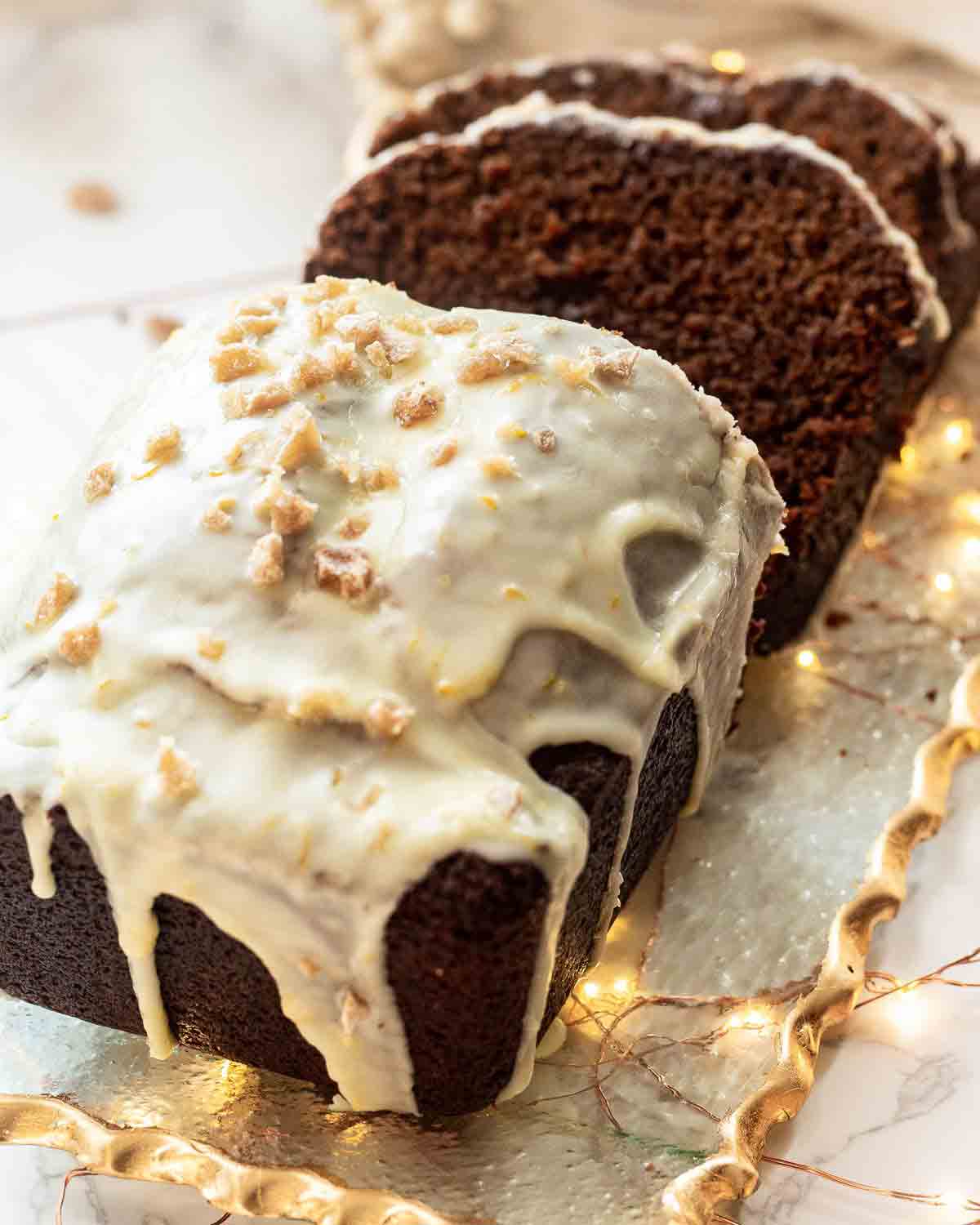 Best Vegan Gingerbread Loaf