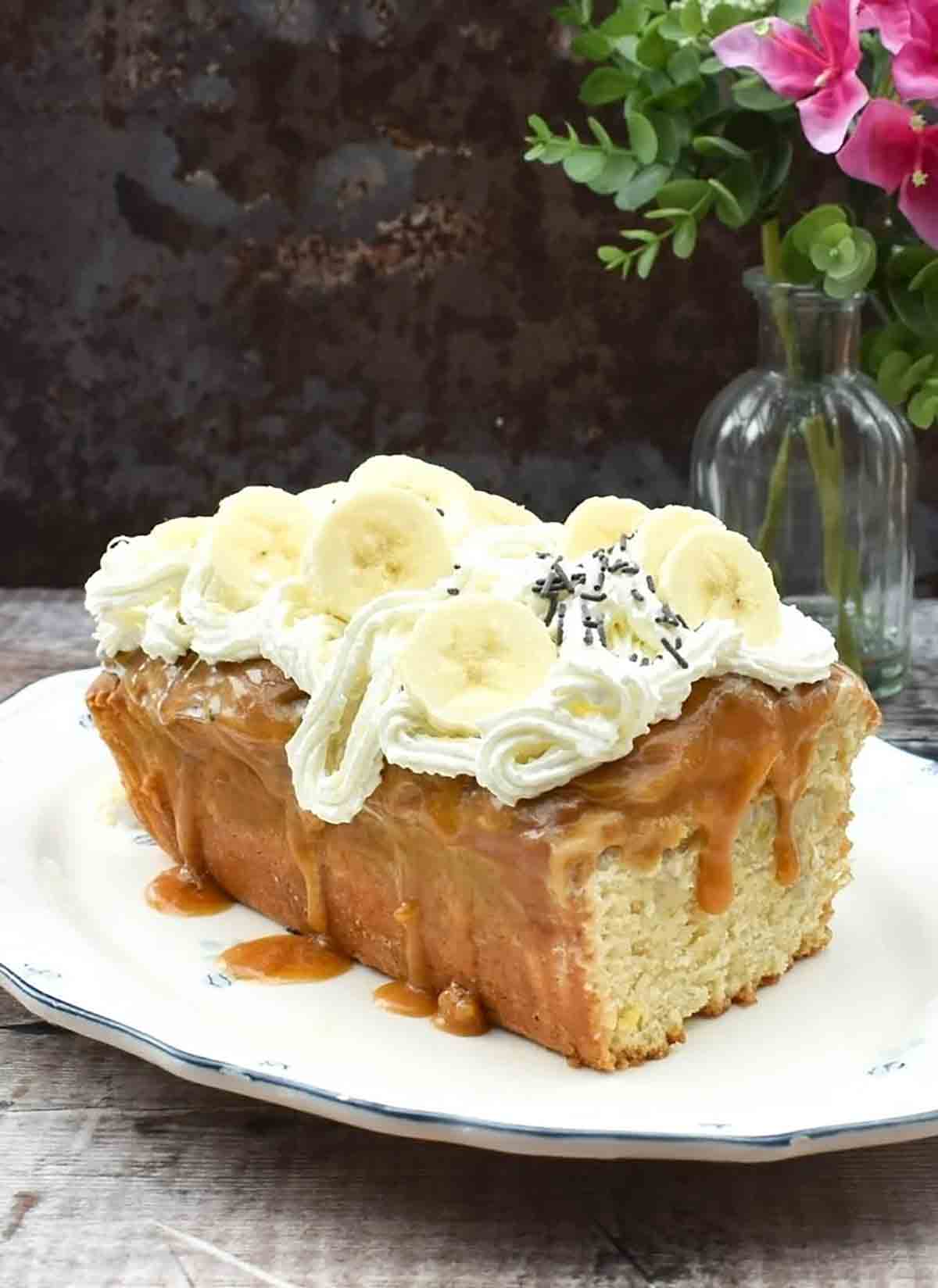 Vegan Banoffee Cake