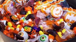 Vegan Halloween Sweets In A Bucket